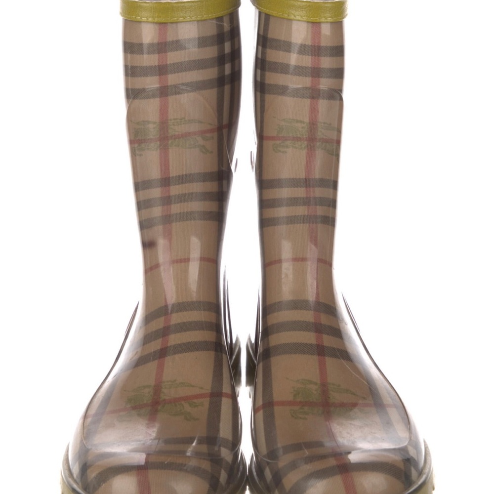 Burberry Haymarket Check Rainboots